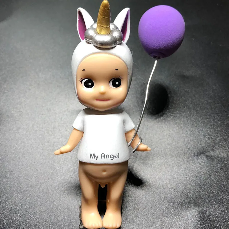 Мини прекрасный Sonny Angel печь ангел и демон единорог украшение торта дьявольская