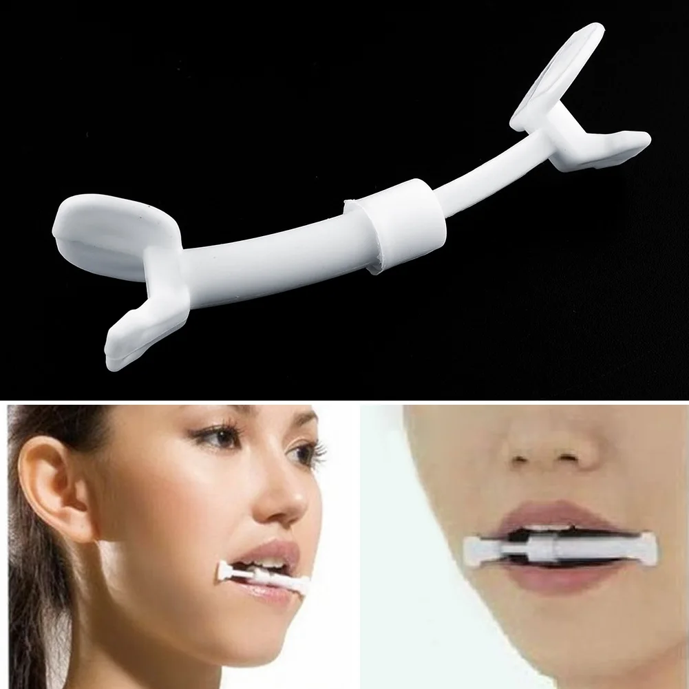 Natural Facial Slimmer Exercise Mouth Piece Muscle Anti Wrinkle Mouth Traing Slim face Toner Flex Cheek tool