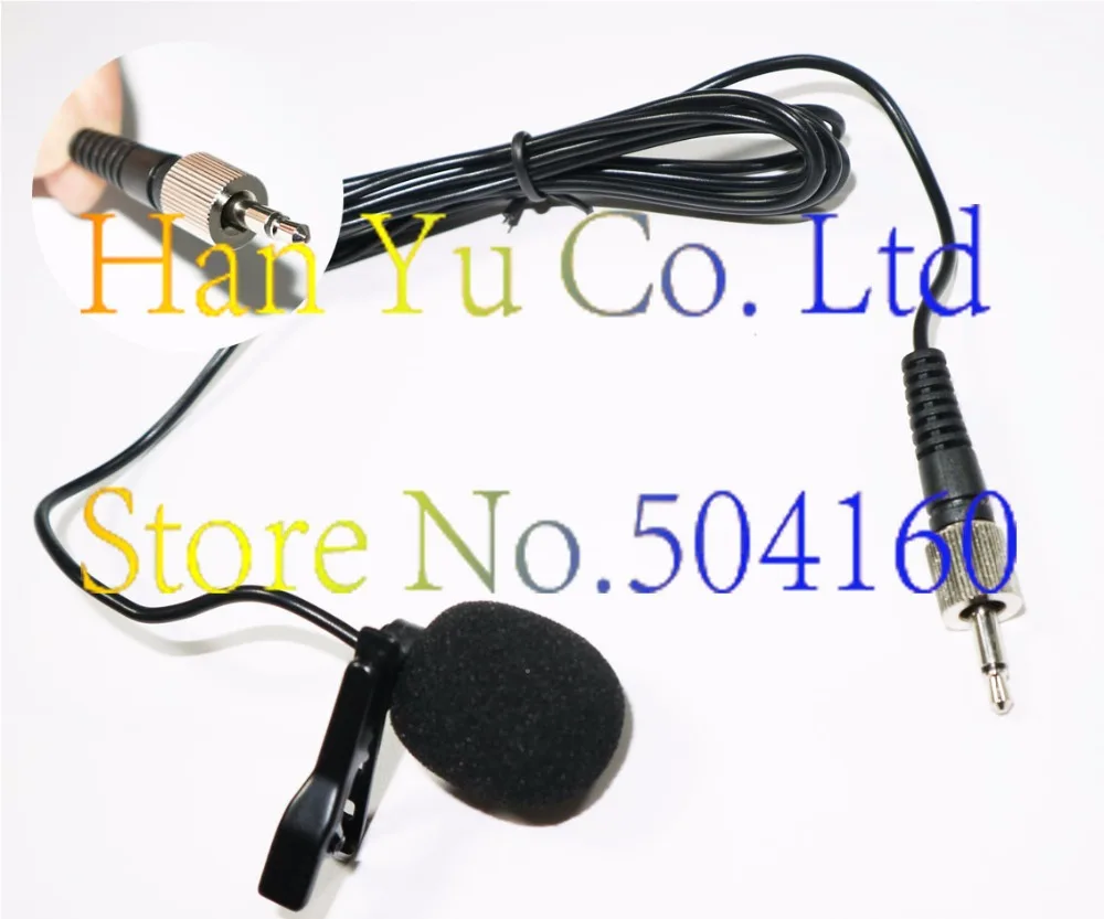 Профессиональный конденсаторный микрофон Lavalier с отворотами и зажимом для Sennheiser