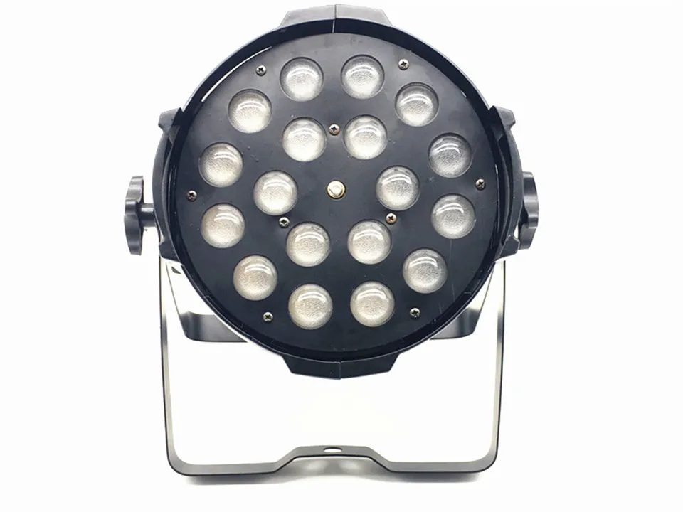 8 pz/lotto 18x18 Вт zoom par luce dmx luci dj 64 rgbwa uv 6in1 led для party дискотека | Лампы и освещение