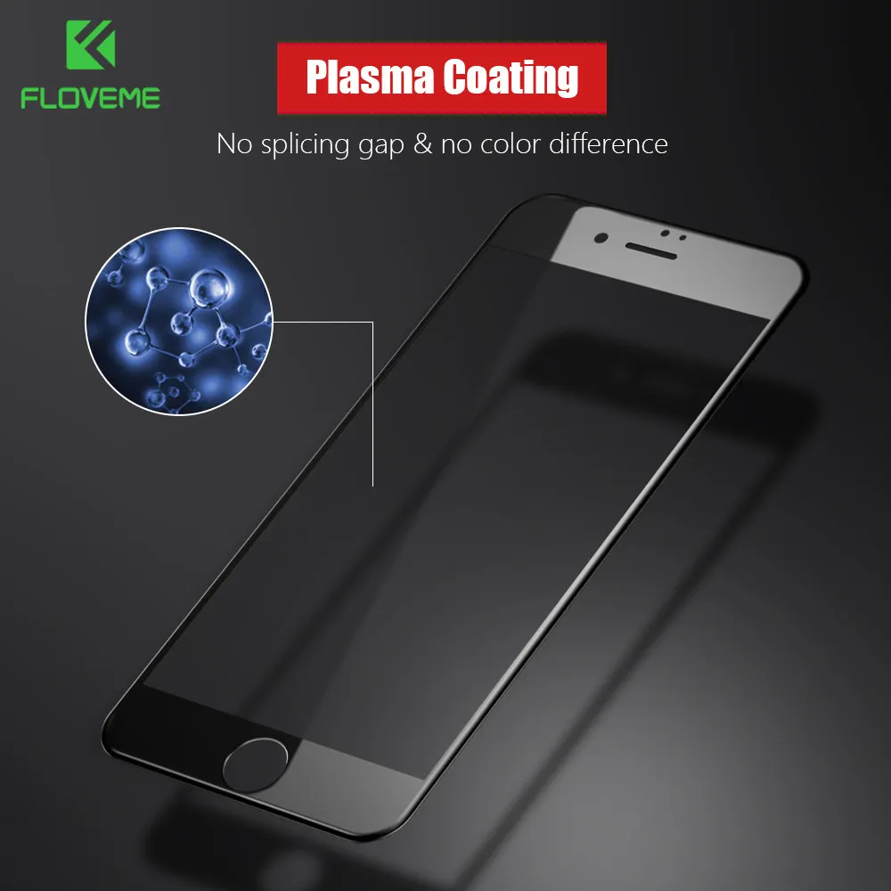 Защитное стекло FLOVEME 3D 9H для iPhone 6 6s 7 Plus|9h glass|protective glassglass for |