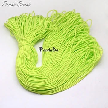 GreenYellow 2 мм 100 м/пачка Скалолазание веревки для самостоятельного изготовления ювелирных изделий плетеный браслет ожерелье из полиэстера и полипропилена - Цвет: GreenYellow