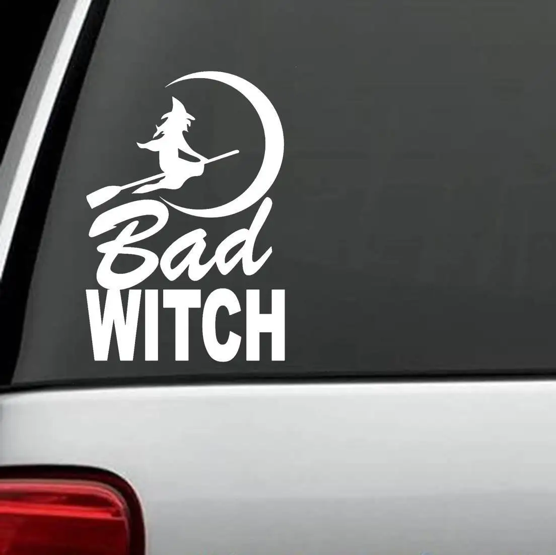 Для плохо с ведьмой Луной и веник наклейка Стикеры греческий тройной богиня