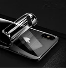 Передняя или задняя крышка мягкая защитная Гидрогелевая пленка для iphone X XR XS Max Защита экрана для iphone 6s 7 8plus (не стекло)
