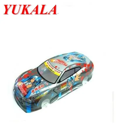 1/10 детали радиоуправляемого автомобиля ПВХ Окрашенный корпус кузова для
