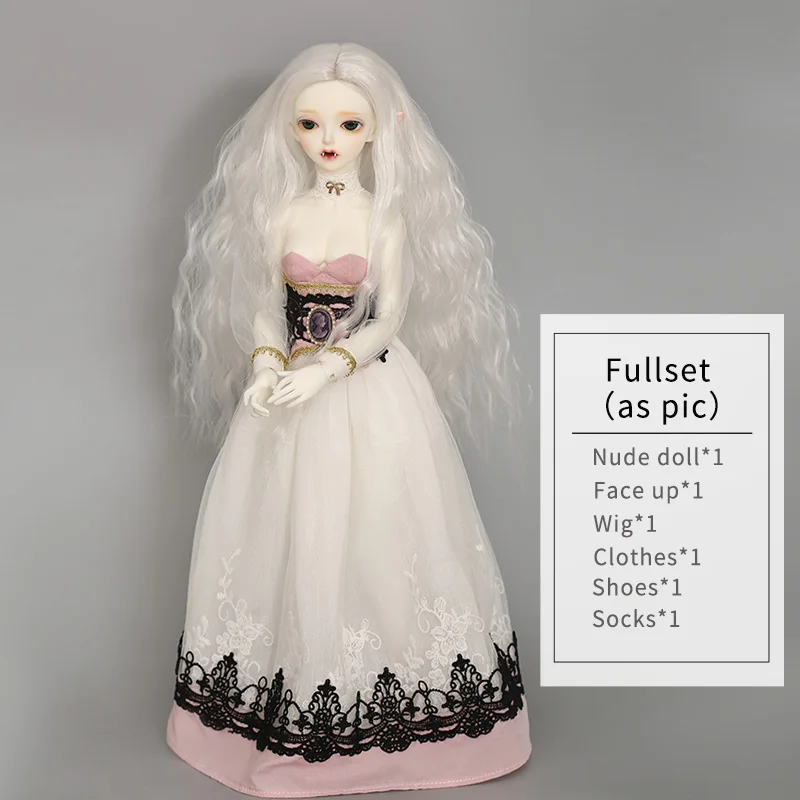Full set as pic Новое поступление BJD куклы 1/4 Minifee Hwayu куклы высокого качества силиконовые игрушки для девочек на день рождения лучшие подарки Сказочная страна FL - Цвет: Full set as pic