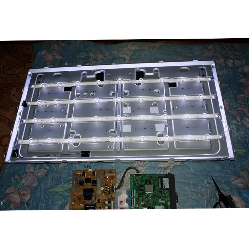 8Piece/Set LED Backlight Strip For LG 47LB650V 47LB6500-UM 47LB650V-ZN -ZA 47 inch TV Bands Bars Lamps Light | Электроника