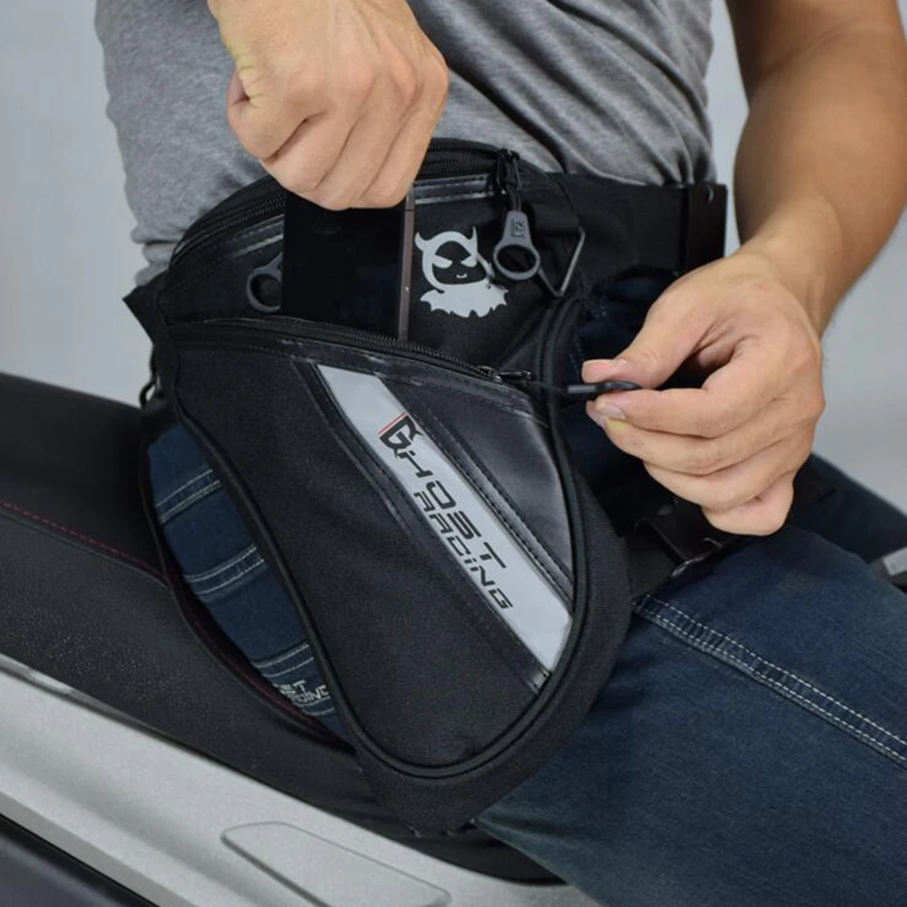 Прочная мужская сумка Оксфорд на пояс мотоциклетная сумка-мессенджер через