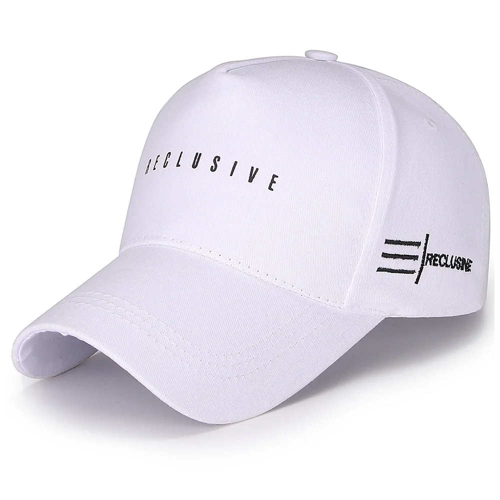 Кепка унисекс с буквенным принтом бейсболка из хлопка Повседневная однотонная