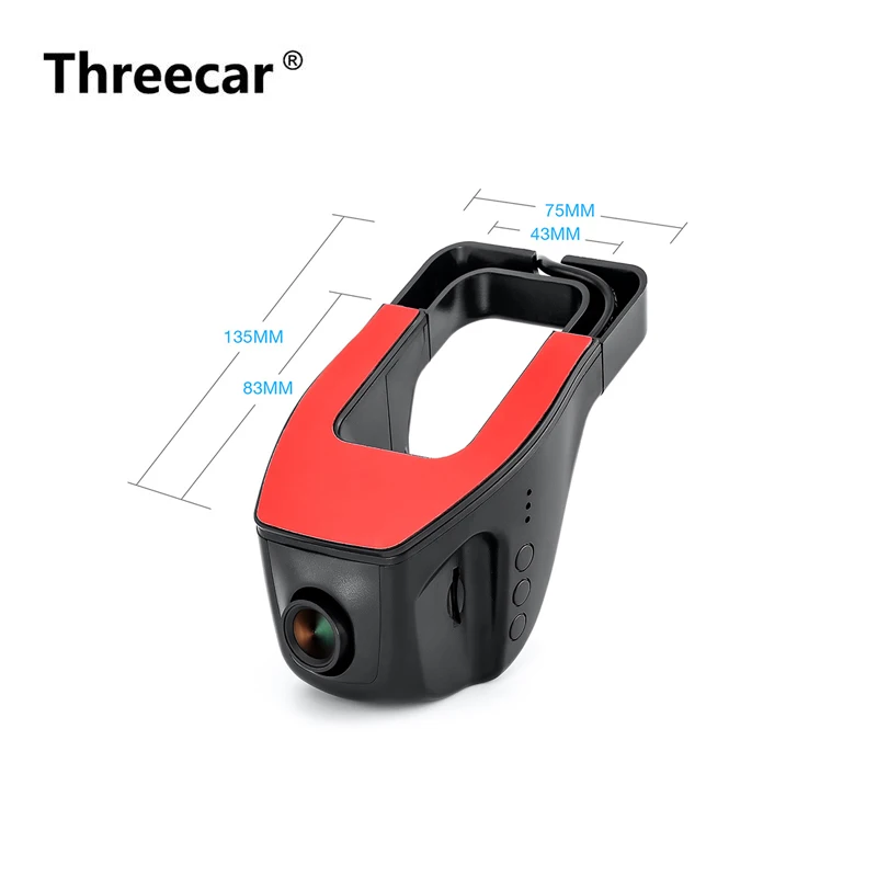 Автомобильный видеорегистратор 2021 дюйма 1080P USB цифровой с ночным видением для