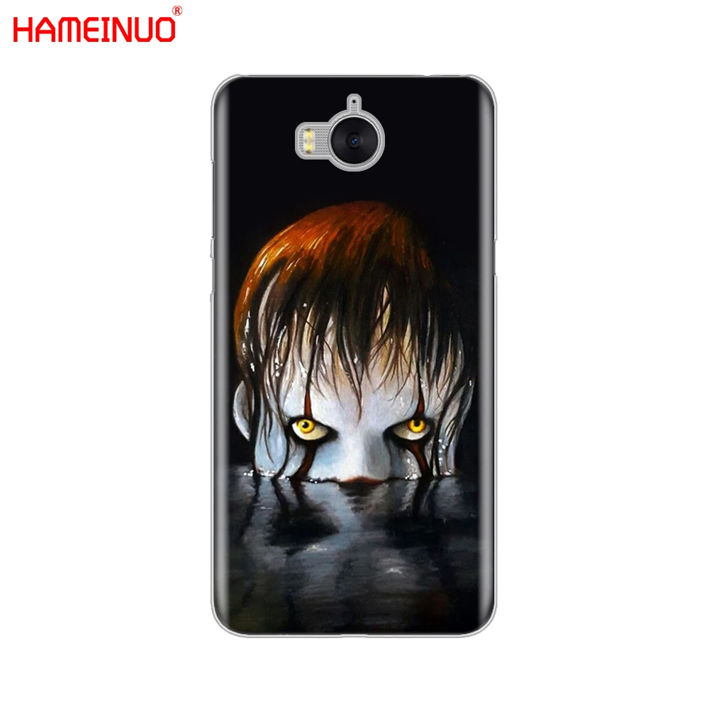 HAMEINUO клоун ужас это Чехол для мобильного телефона чехол для huawei honor 3C 4X 4C 5C 5X6 7 Y3 Y6 Y5 2 II Y560