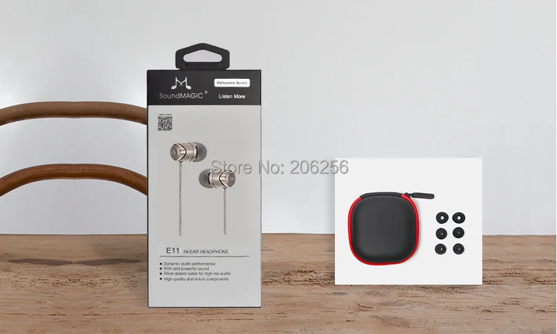 Новые наушники вкладыши SoundMAGIC E11 без микрофона для музыки с тяжелыми басами