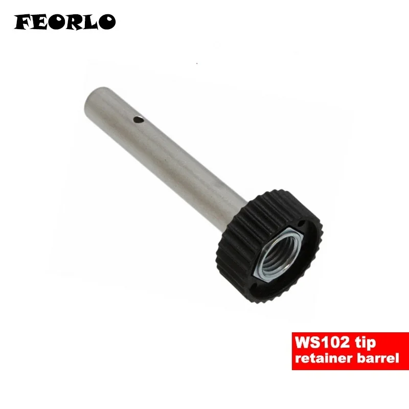 FEORLO Soldering Tip Retainer Barrel Sleeve WS102, for Weller WSD81, WSP80 Solder Iron, LT Solder Tips