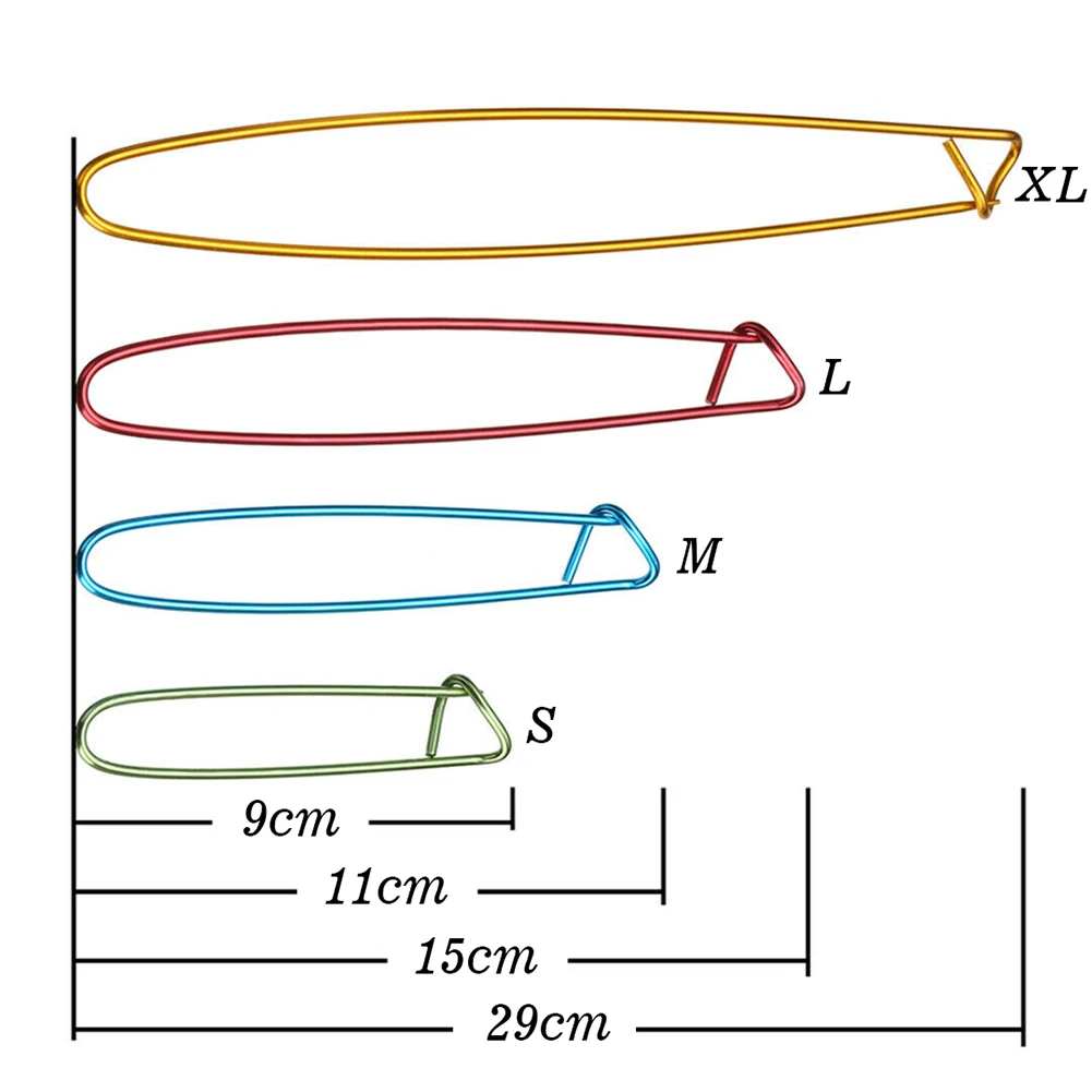 3 4 шт./компл. алюминиевые держатели для стежков шпильки галстука вязаная игла
