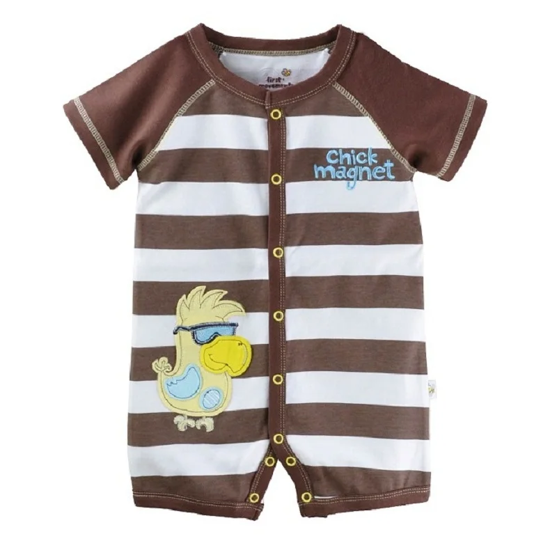 Новинка 2020 летний цельный комбинезон Cuddle Me для маленьких мальчиков детская