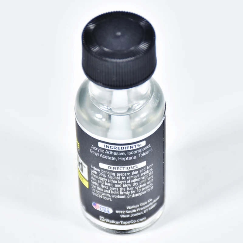 

0.5 FL.OZ(15ml) Ultra Hold Hair System Adhesive Brush-on For Lace Wig/Toupee Soft-bond Adhesive Leading Standard For Soft Bonds