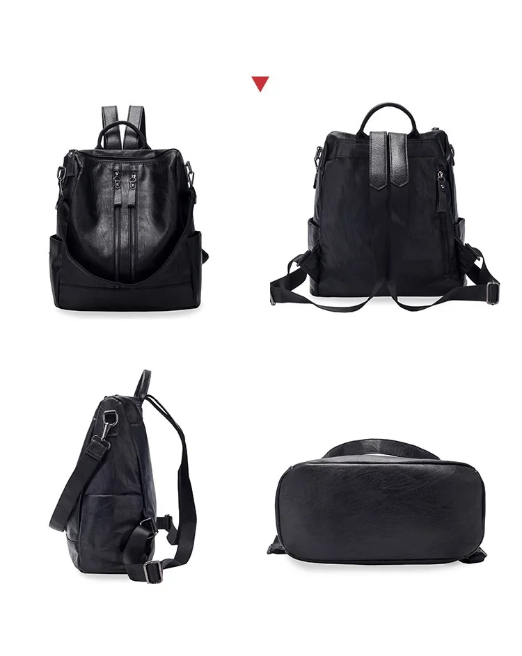 Рюкзак mochila mujer новинка 2019 женский модный рюкзак из искусственной кожи сумка для
