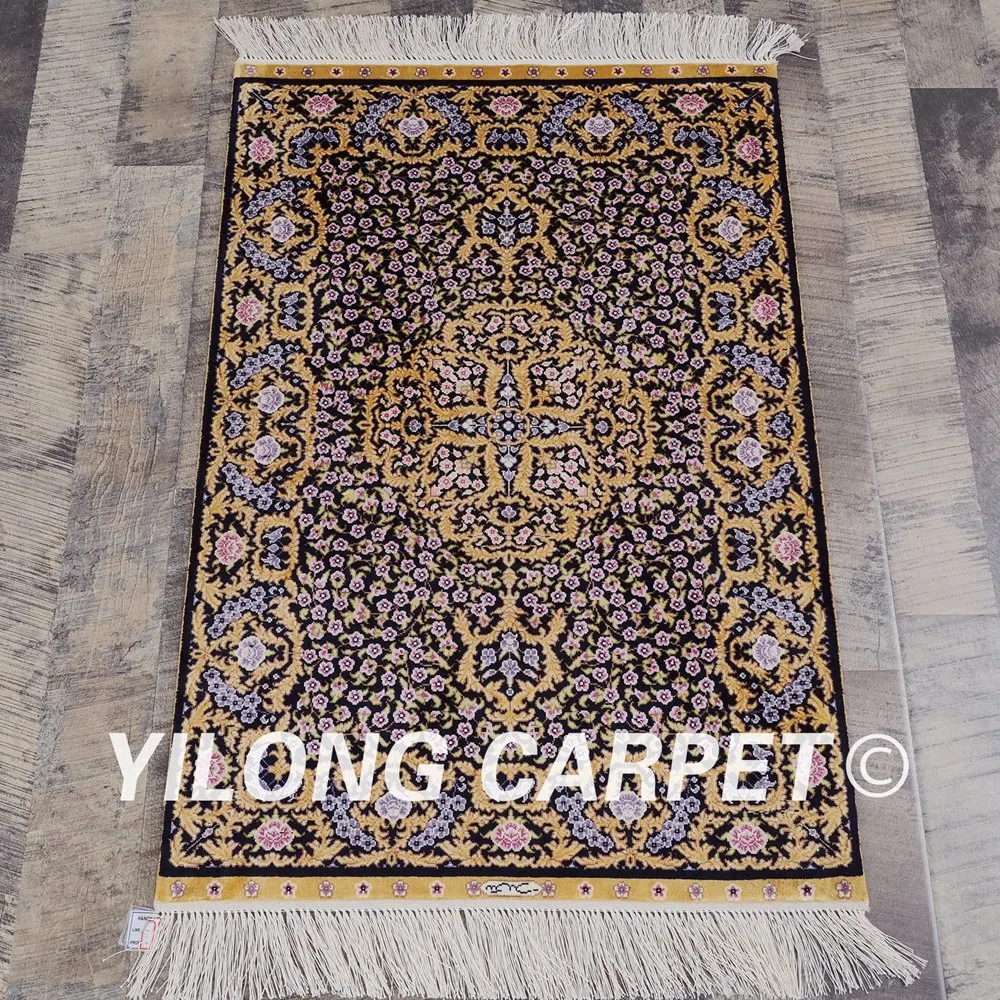 Yilong 2 'x 3' турецкий Шелковый ковер ручной работы изысканный (SWP001A2x3)|handmade turkish