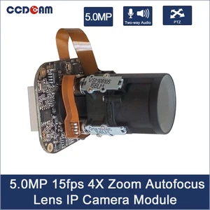 Hi3516D+5521 5MP IP digital Zoom Camera Module Board Support two way audio
