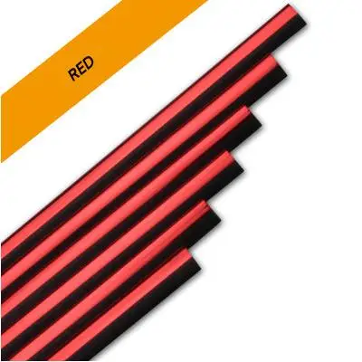 10 x Red U-образная Автомобильная интерьерная вентиляционная решетка, выпускное лезвие, Декоративная полоса для Toyota Corolla Camry Prado Yaris Hilux Prius Land Cruiser - Название цвета: 10 x Red
