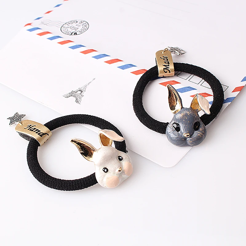 М мизм мультяшная резинка для волос с животными Женская аксессуары женские