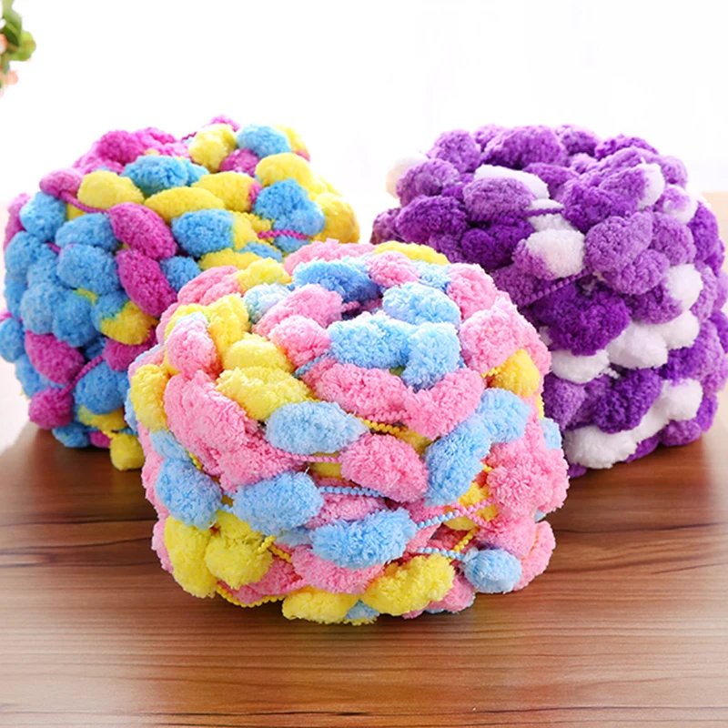 140 г/шар DIY натуральный мягкий хлопковый Шарф Пряжа Толстая пряжа для вязания