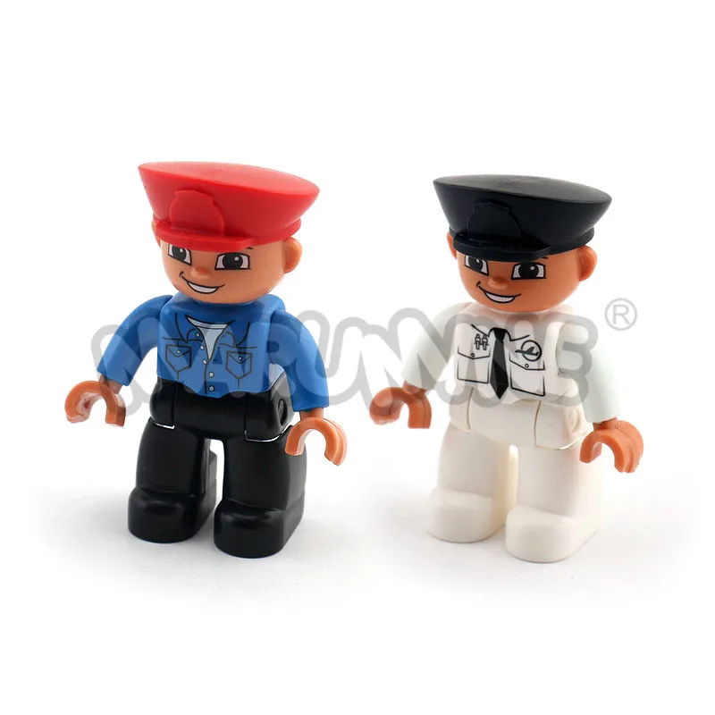 MARUMINE Duplo блочные фигурки 13 видов карьера аксессуары большие кирпичи части Дети Развивающие игрушки DIY для игр