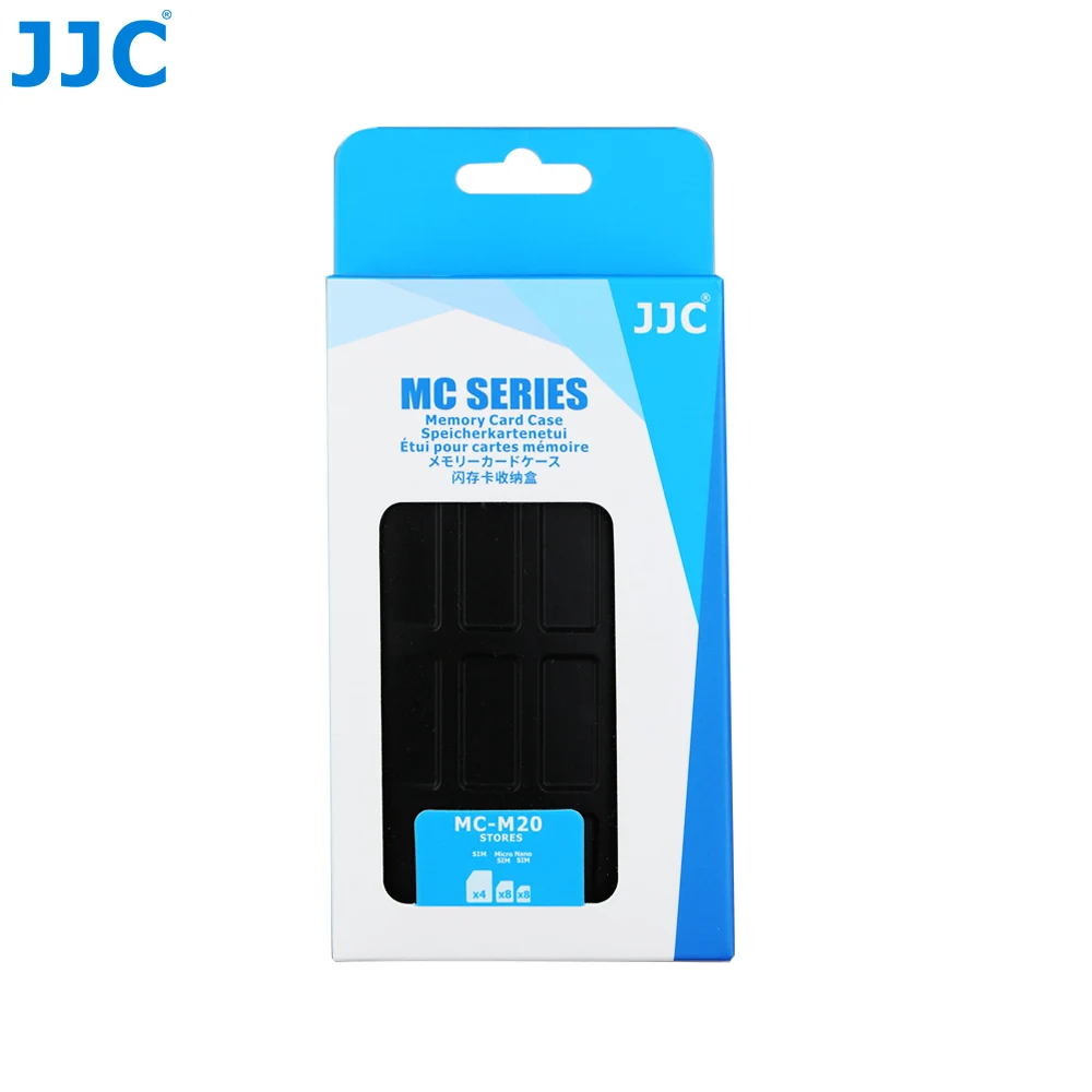JJC чехол для карты памяти SIM CF Micro SD коробка карт MSD Слоты Чехлы держатель Procter