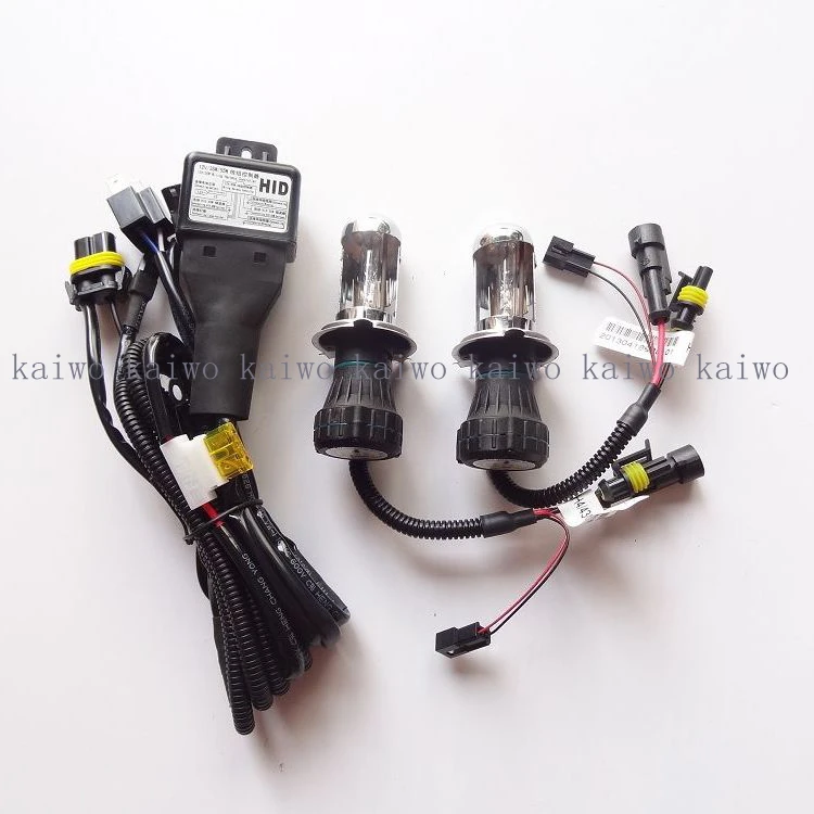 2 x H4 Биксеноновые 12 v 35 w HID ксеноновый светильник лампочка 3 4300 k 6000 8000 12000