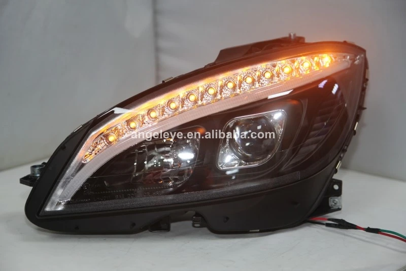 Для Mercedes-Benz W204 светодиодная фара 2007 до 2011 года JY
