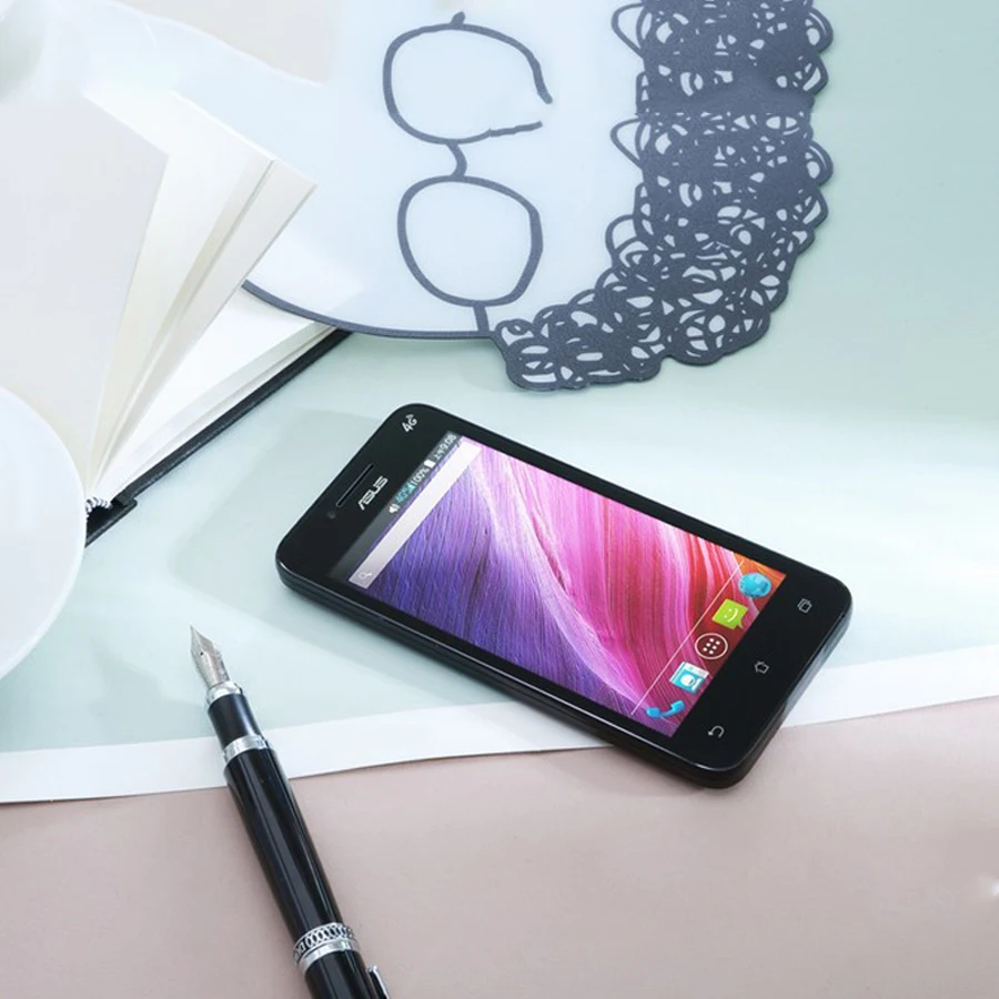 Оригинальный Новый ASUS ZenFone T45 T001 мобильный телефон Mediatek MT6582M 4 ядра 512 MB GB 5 inch Экран