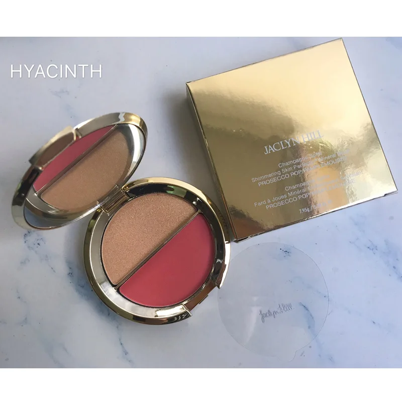 Высокое качество Jaclyn холм Шампань брызги Мерцающая кожа perfector meneral Румяна pamplemousse amaretto hyacinth Прямая поставка - Цвет: hyacinth