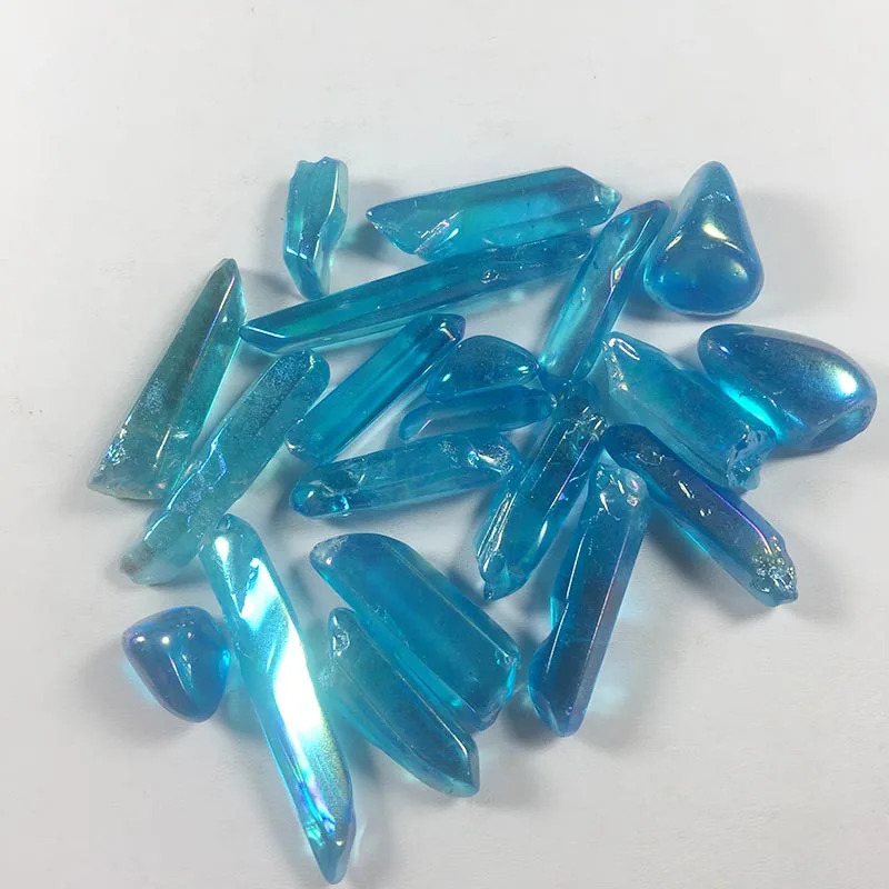 Натуральная водная аура Хрустальная точечная палочка ангел кварцевый дух