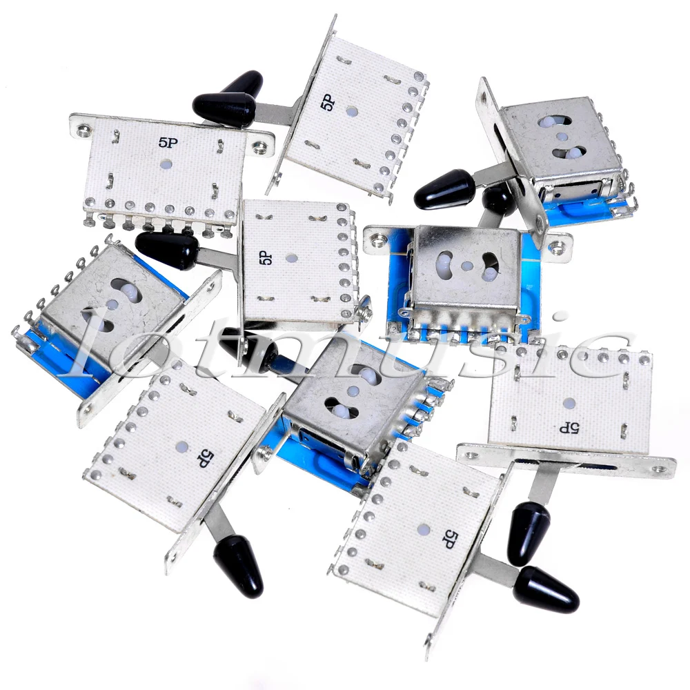 Черная ручка для замены гитары 30 комплектов|pickup selector switch|switch for guitarpickup switch |