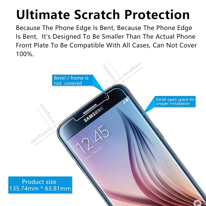 2 шт Защитное стекло для Samsung Galaxy S7 S6 S5 Active S4 S3 Стекло Xcover 4 3 закаленное
