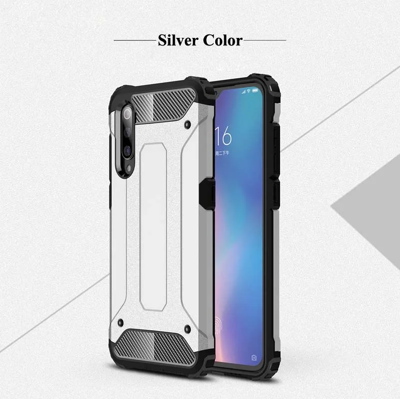 Silver Color Чехол для Xiao mi Red mi Note 7 7A 8 8A 8T K20 GO mi 9T 9 SE mi 9 A3 Lite CC9E CC9 Pro Note 10, силиконовый защитный чехол для телефона - Цвет: Silver Color