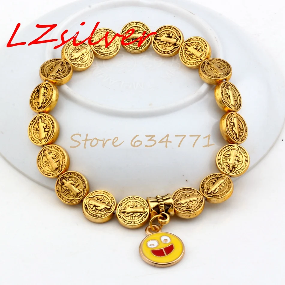 Горячее предложение! Распродажа! 1 шт. Эластичность Браслеты старинный золотой