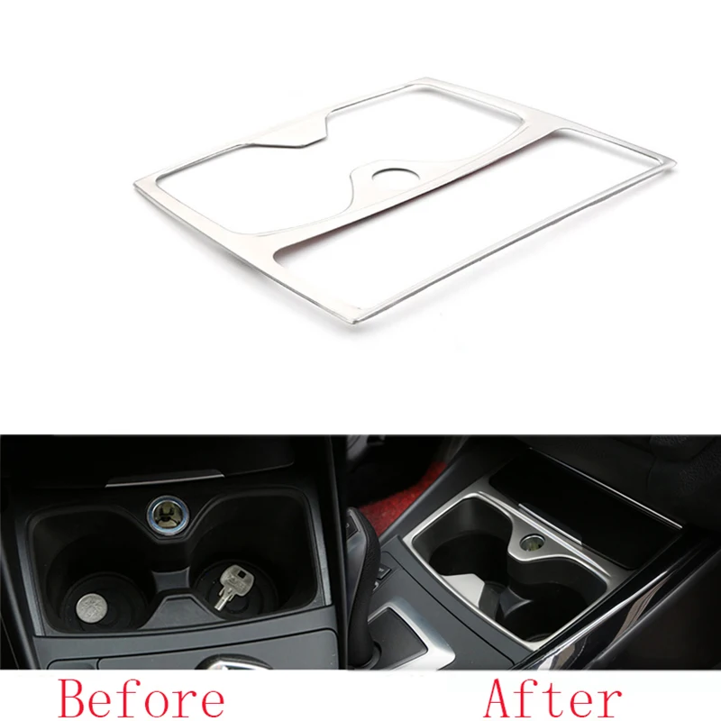 Внутренняя чаша из нержавеющей воды держатель Рамки Обложка для BMW 2 серии F22 F23 14 17