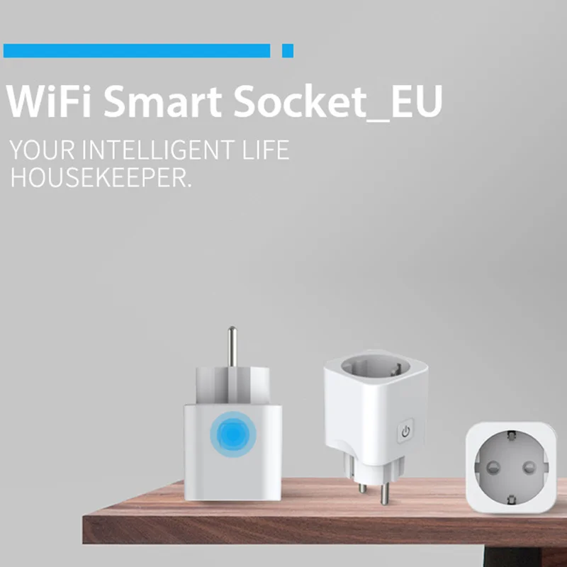 Умная розетка Wi-Fi, умная розетка для ЕС, мини розетка eWeLink, работает с Alexa Google Home, мини IFTTT, умный дом, вилки, адаптеры, запчасти