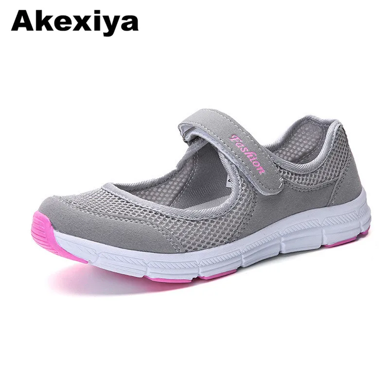 Akexiya/2018 г. Новая мода весна Для женщин мягкие кроссовки женские Air Mesh Прохладный
