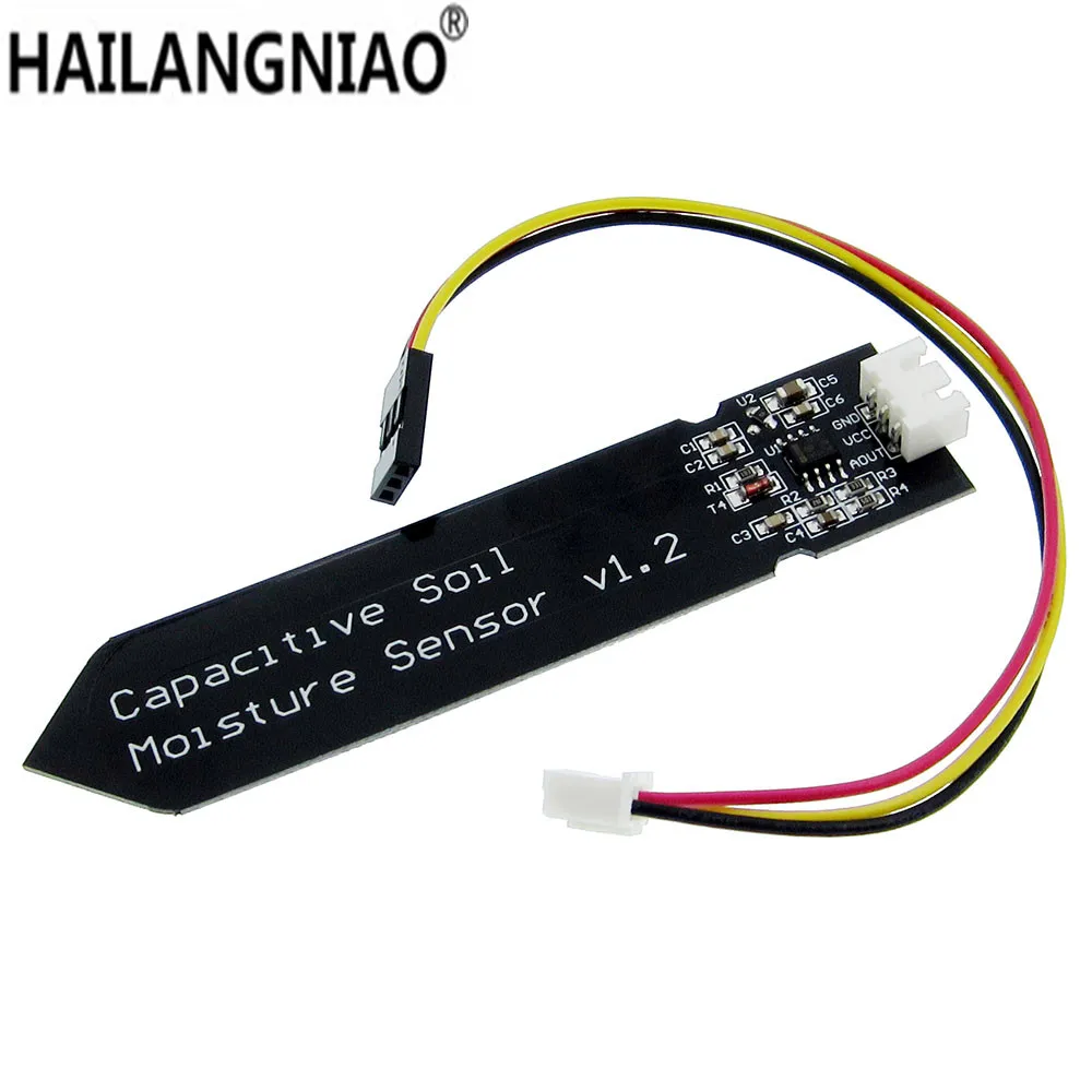 

Емкостный датчик влажности почвы, 5 шт., не легко разъедающий провод с широким напряжением для