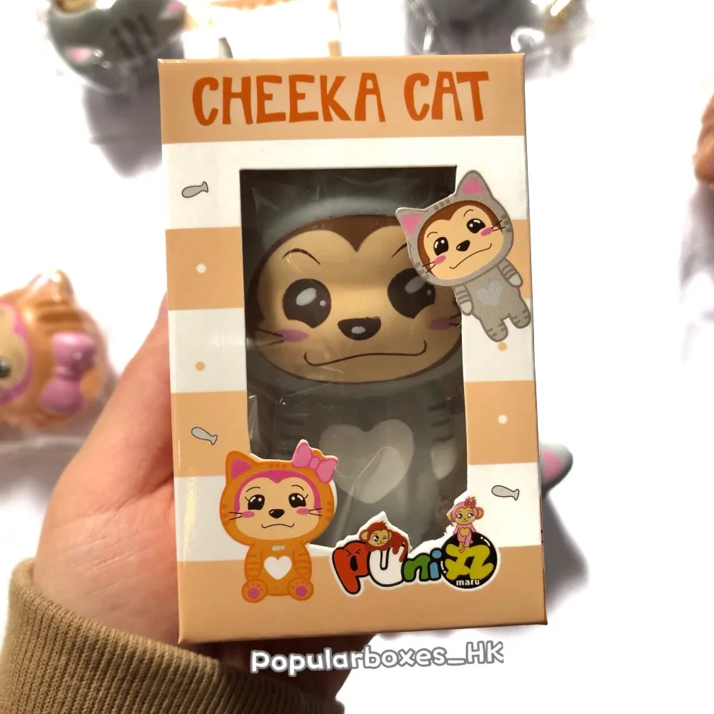 Мягкая медленно восстанавливающая форму игрушка-Кот punimaru cheeka | Игрушки и хобби
