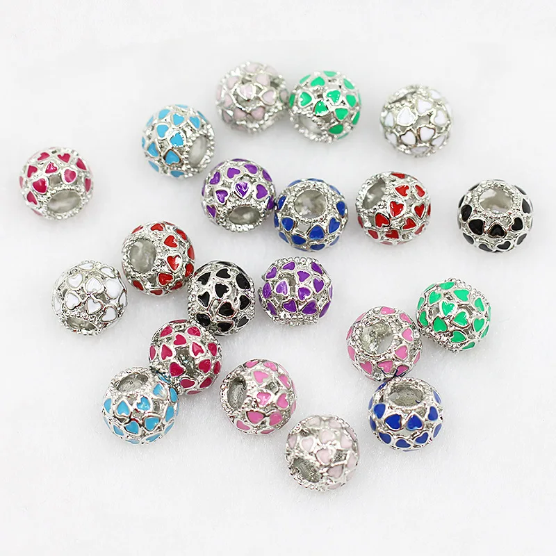 Аксессуары для ювелирных изделий Handmdorae сделай сам бронзовые маленькие сердечки