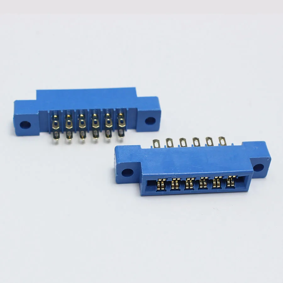 10 шт./лот 805 12 P разъем для кромки карты 3 96 мм Шаг 2x6 ряд Pin PCB припоя SP12 Dip Тип провода