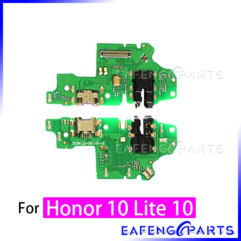 Запасные части для зарядного устройства с USB-портом Huawei Honor 10 Lite зарядная плата