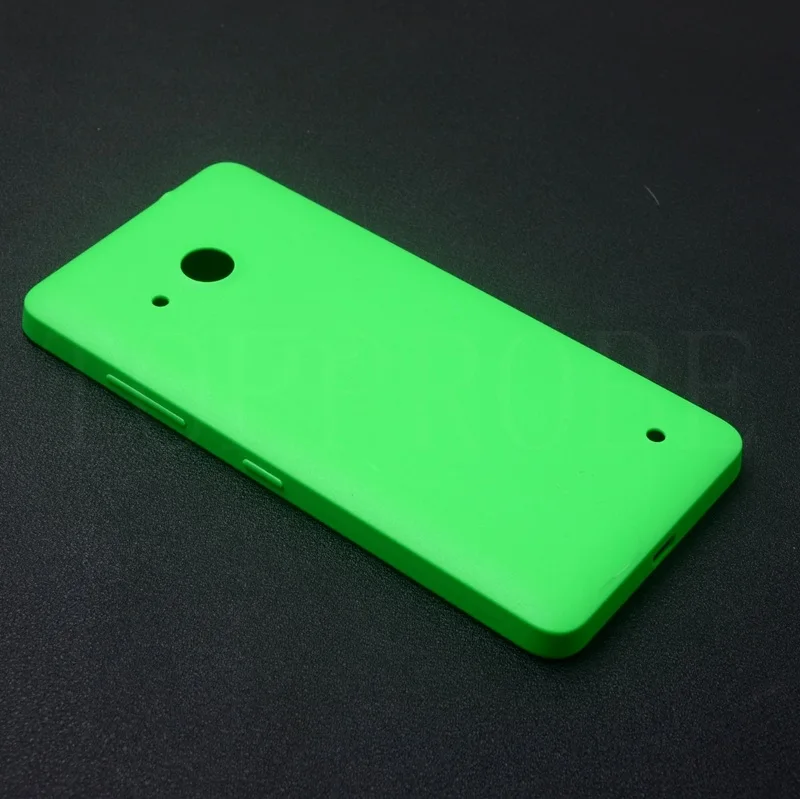 green Задняя крышка батарейного отсека для microsoft lumia 550 задняя крышка для nokia 550 задняя крышка чехол+ 1 пленка для экрана - Цвет: green