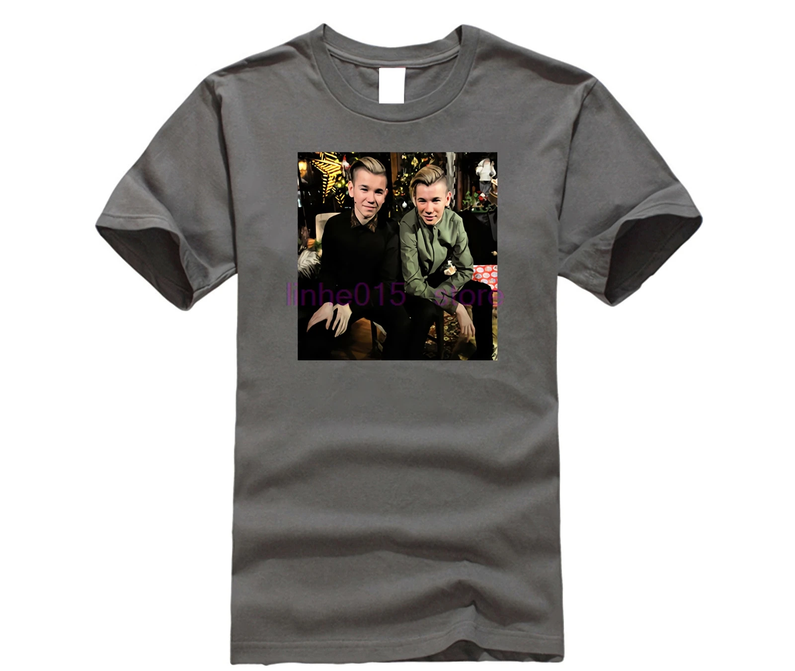 Футболки с Маркусом и мартинусом 2019 повседневные Мягкие ультраэластичные