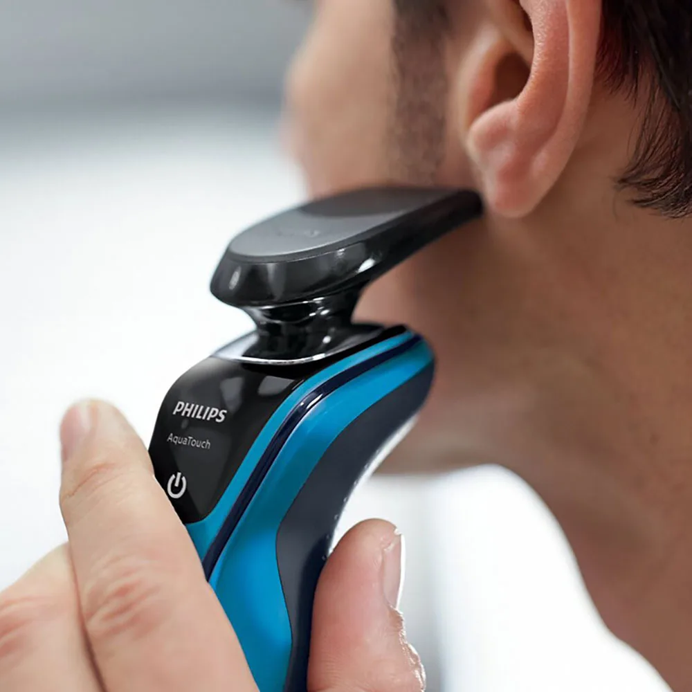 Philips AquaTouch для сухой и влажной уборки электробритва S5050 поворотный 3 головы Для