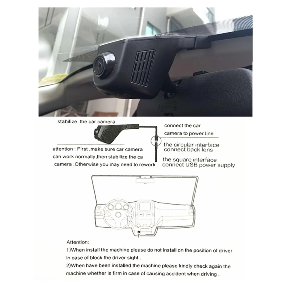 Скрытый Автомобильный видеорегистратор 20 шт./лот 1080P WiFi 170 G-сенсор хобби |