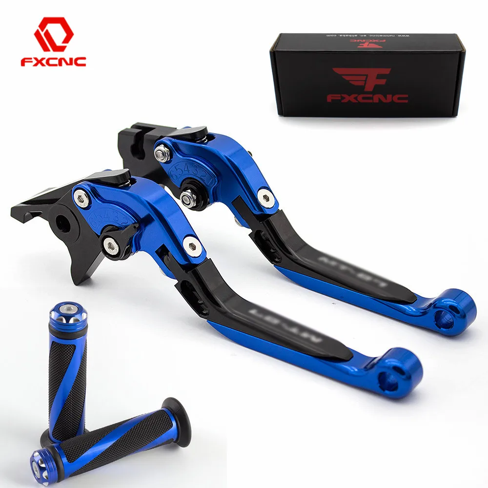 

Logo YZF R6 For Yamaha YZF R6 2017-2018 CNC Folding Extendable Motorcycle Brake Clutch Lever + Handle Grips